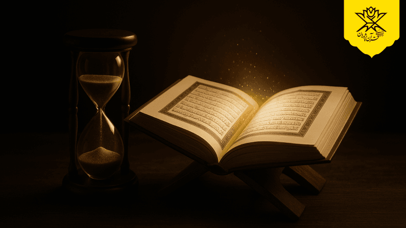 تلاوت با صدا + ضبط و گوش دادن برای تثبیت آیات قرآن