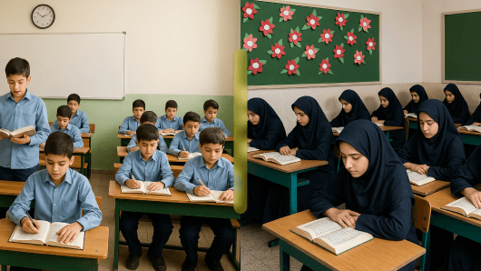 مقایسه مدرسه قرآنی مهارتمحور، مدرسه عادی — انتخاب مناسب برای فرزند شما!